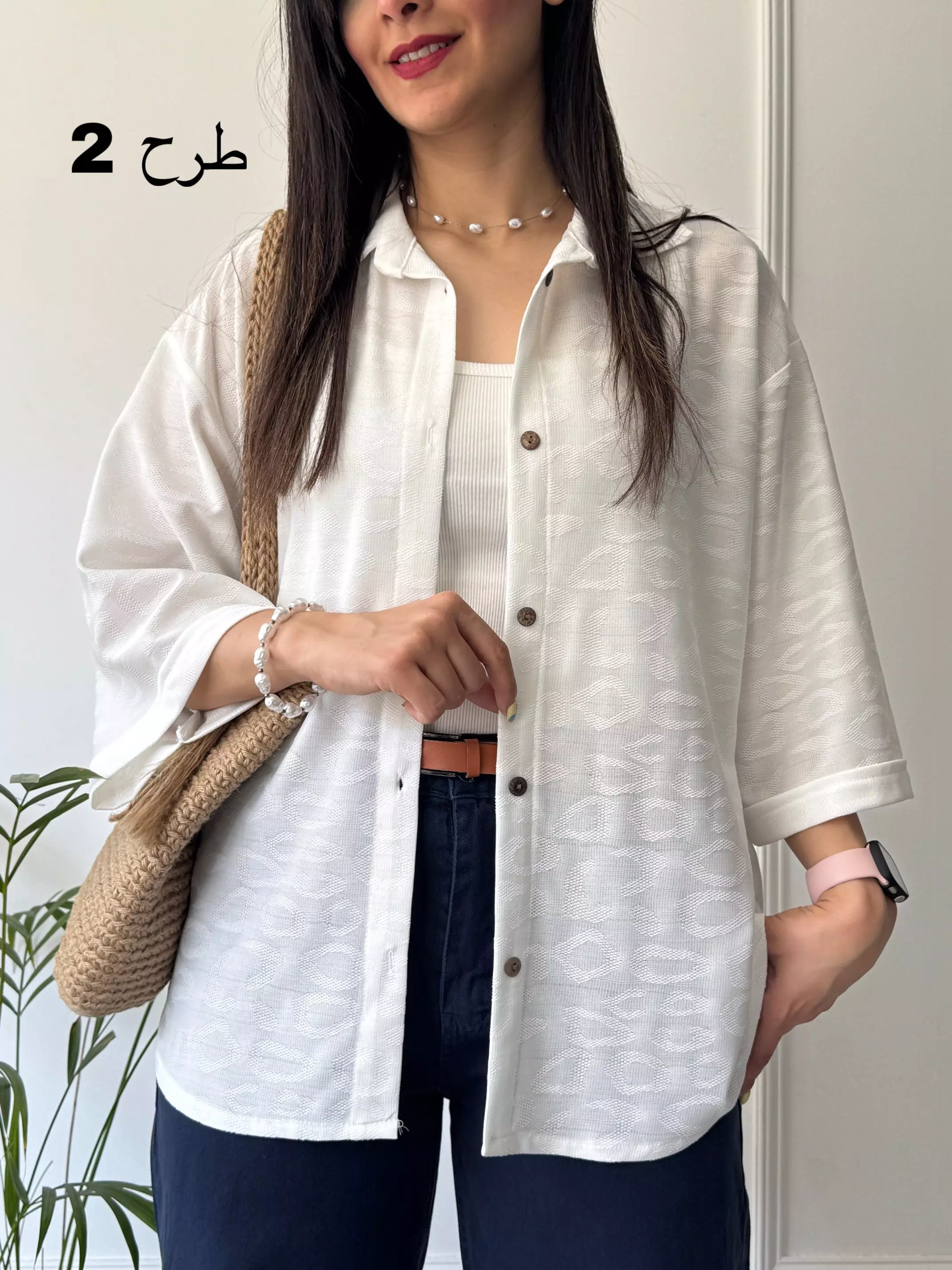مانتو شومیزی ژاکارد ناز